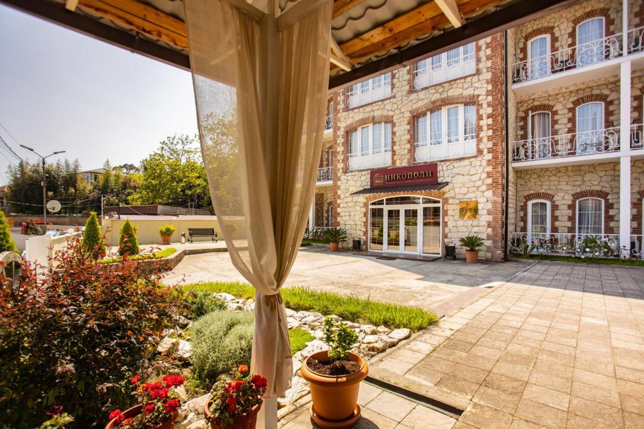 Hotel Nikopoli On Vodopadnaya 21А New Athos Luaran gambar